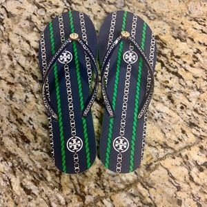 Tory Burch Flip Flops, Size 9